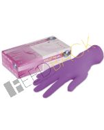 Nitrilhandschuhe Violet puderfrei XS