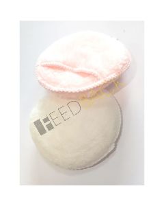 Flauschpads mit Fingereinschub hellrosa oder weiß