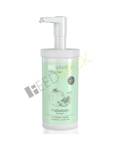 Wellness Fußcreme Granatapfel regenerierend Spenderdose