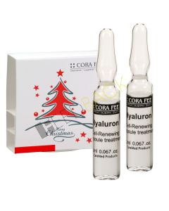 Cora Fee Hyaluron Ampullen Weihnachtsedition 2025 / 2 x 2ml