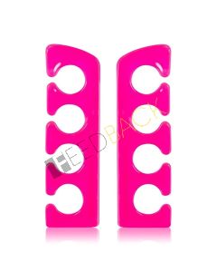 Lackierhilfe aus weichem Silikon transparent rosa