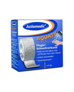 Actiomedic® Aquatic Schnellverband, weiß 3cm x 7 m, selbsthaftend