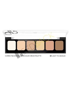 GOLDEN ROSE Correct & Conceal Concealer Cream Palette