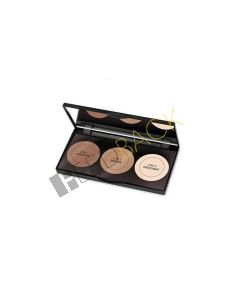 GOLDEN ROSE Contour Powder Kit Palette mit 3 Farben