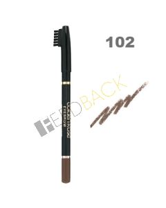 GOLDEN ROSE Eyebrow Pencil #102 dunkelbr Augenbrauenstift