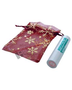 HYDRACOLOR Lippenpflege # 23 im weihnachtlichem Organzabeutel