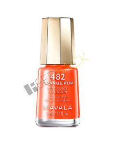 MAVALA MINI COLOR +Silicium Orange Pop #482