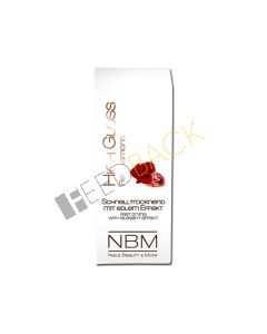 NBM High Gloss Red Diamond Schnelltrocknend mit edlem Effekt