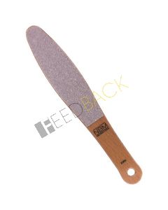 NBM Hornhautfeile mit Holzgriff