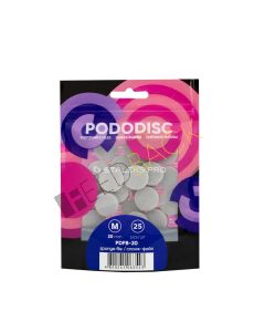 STALEKS Pedikürescheibe Schwamm für PODODISC PRO (20mm) 25 Stück