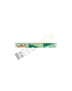 Weihnachtsfeile Motiv Fuchs Körnung 150/220