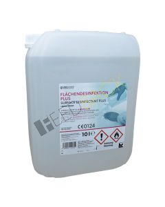 UNIGLOVES Flächendesinfektion Plus Fresh mit Alkohol, 5000 ml