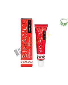BINACIL Wimpernfarbe lichtbraun dezent, ideal für blonde und helle Typen